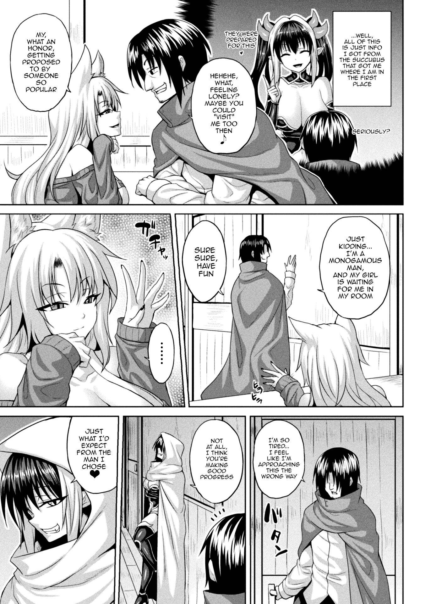 Hentai Manga Comic-Another World Aphrodisiac Travelogue-Chapter 3-3